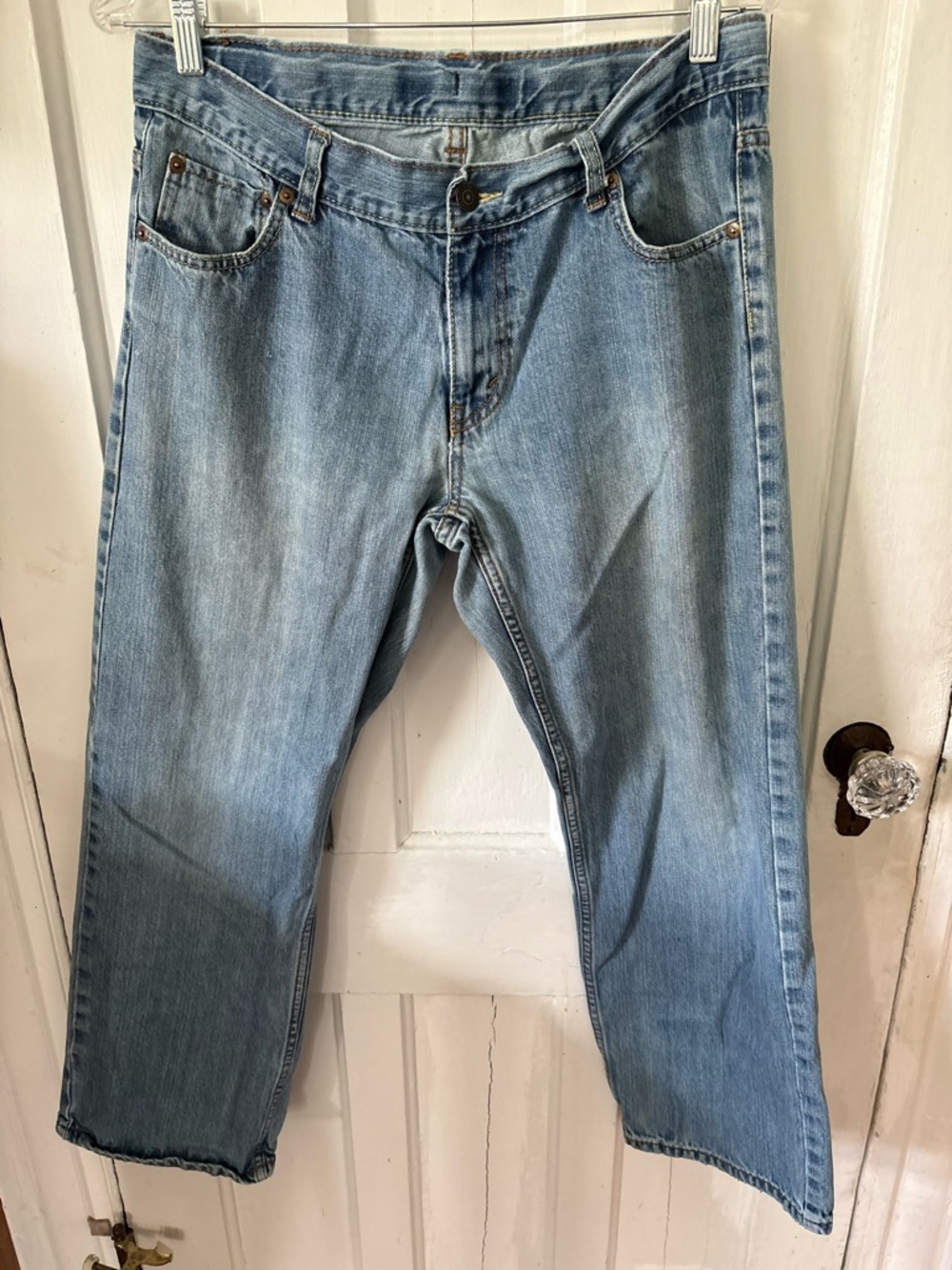 Levi’s 550 Light Blue Boys Husky Jeans - Classic Casual Fit
